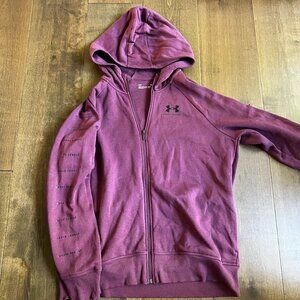 Under Armour Zip Up Sweatshirt - Medium